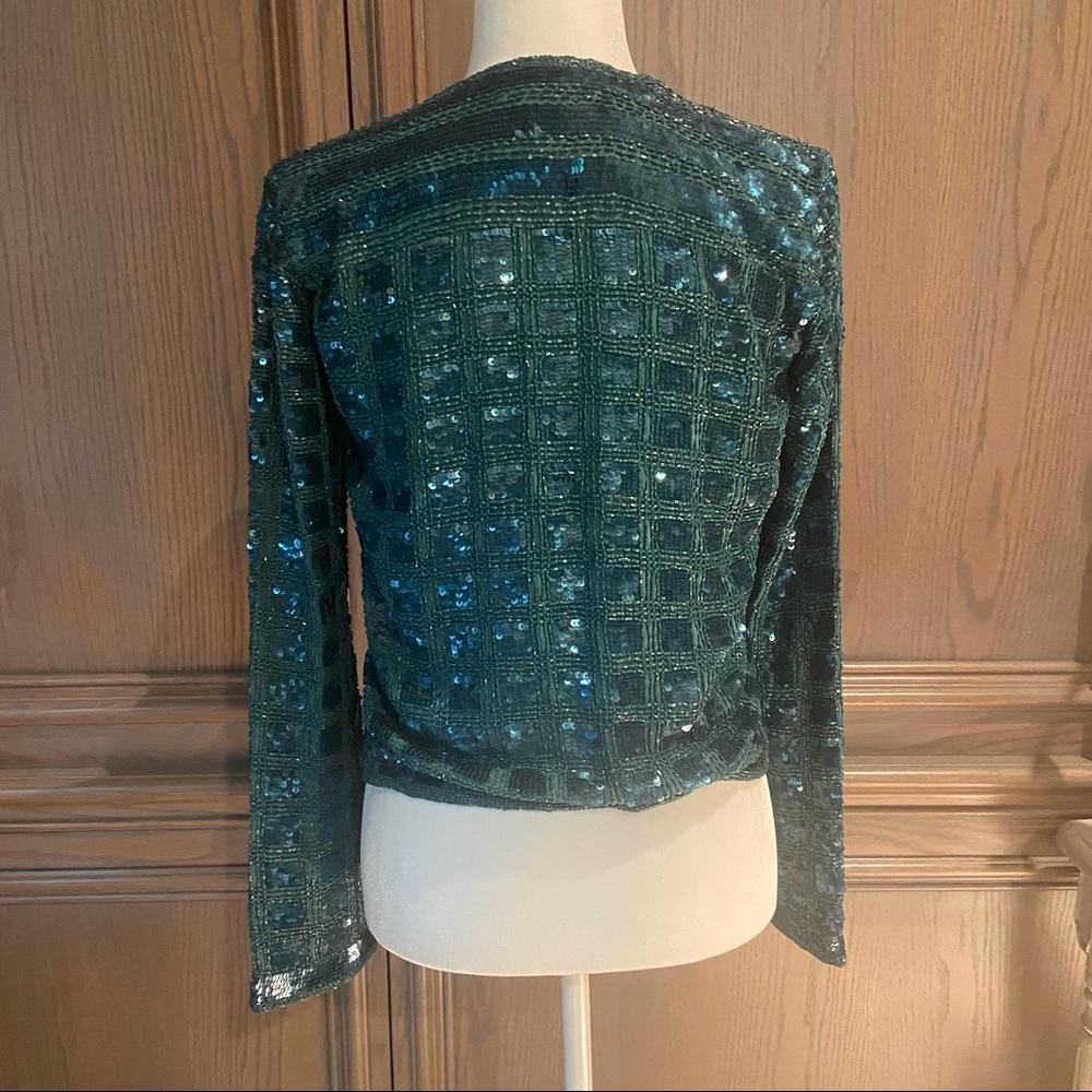Calypso St Barth Sequin Jacket - Small - image 3